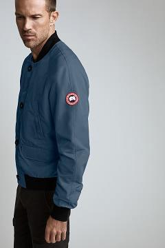 Chamarras Canada Goose Hombre Outlet - Faber Chaqueta De Bombardero Azules PI7450398
